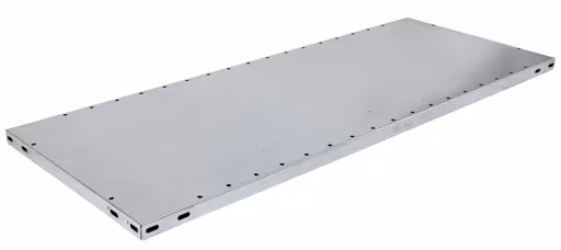 MULTIplus85 plank, 1300 x 300 mm, verzinkt, zonder bevestigingsmateriaal van Schulte Lagertechnik uit het assortiment kantoorrekken