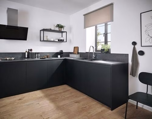 Hansgrohe ééngreeps keukenmengkraan 240 FOCUS DN 15, met uittrekbare vuistdouche chroom