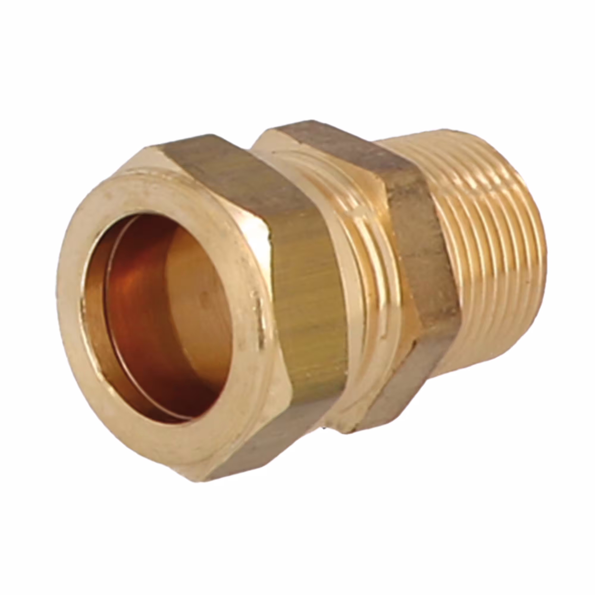 Overgangen met buitendraad van het merk General Fittings uit de categorie messing knelfittingen