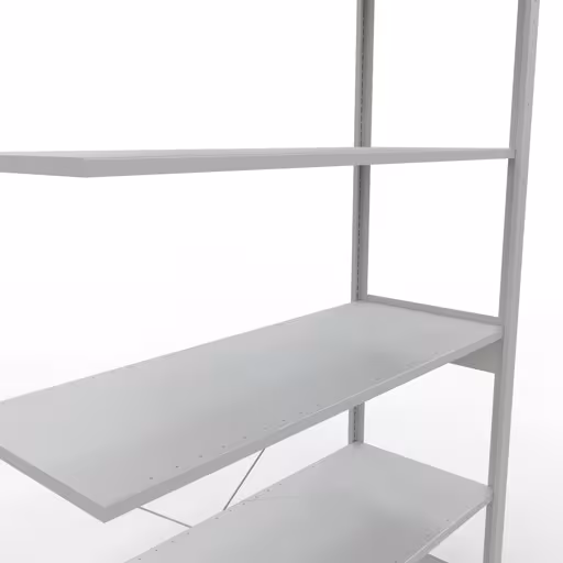 Insteeksysteem aanbouwplank 2500x1300x500 mm, type 150 kg, lichtgrijs van Schulte Lagertechnik uit de categorie insteeksysteem
