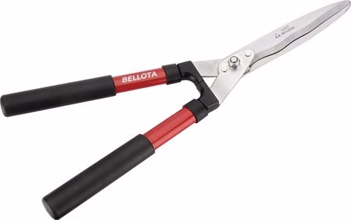 Heggenschaar, totale lengte 630 mm, bladlengte 200 mm, gebogen blad, merk BELLOTA. Heggenschaar, totale lengte 630 mm, bladlengte 200 mm, BELLOTA, uit de categorie tuinscharen, takkenscharen en boomscharen, artikelnummer 4000815749