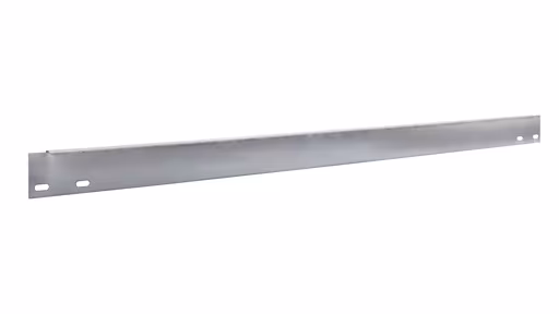 Aanslaglijst, 55 x 1300 mm (H x B), verzinkt van Schulte Lagertechnik uit het assortiment kantoorrekken
