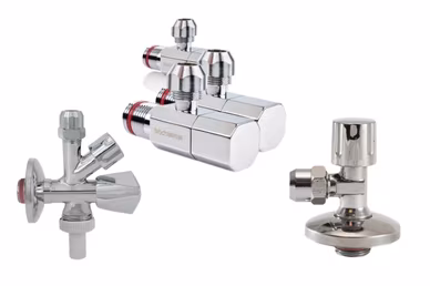 Hoekkleppen/inlaatkleppen Hoekkleppen/inlaatkleppen