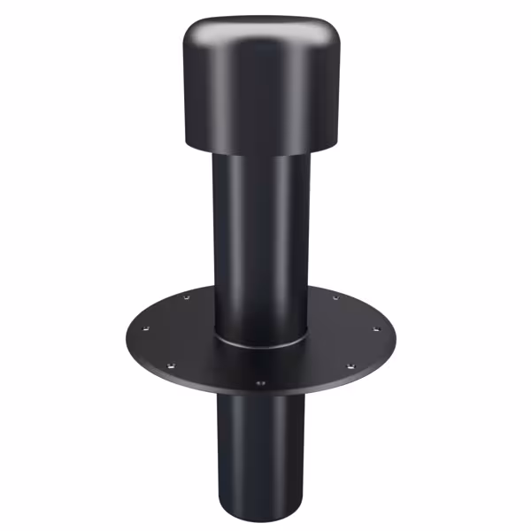 Flavent woonkamerbeluchter en afzuigkap, ongeïsoleerde dakdoorgangen, art.nr. KF6070