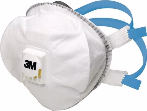 3M FFP2/V R D ademhalingsmasker 8825+ met uitademventiel uit de categorie ademhalingsmaskers en filters met artikelnummer 4000370664