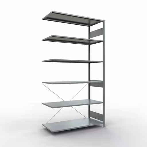 Insteeksysteem opzetplank 2500x1300x600 mm, type 150 kg, verzinkt van Schulte Lagertechnik Insteeksysteem opzetplank 2500x1300x600 mm, type 150 kg, verzinkt, opzetplank, art.nr. 12766-130