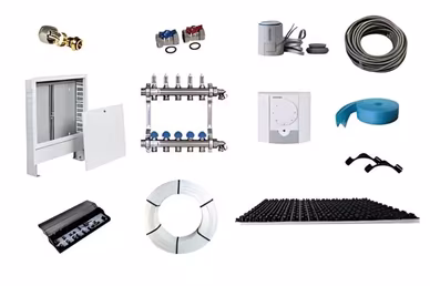 Knop systeem vloerverwarming Knop systeem vloerverwarming
