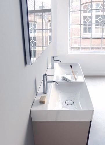 Duravit C.1 monoknop wastafelmengkraan M zonder bedieningshendel, chroom Hansgrohe