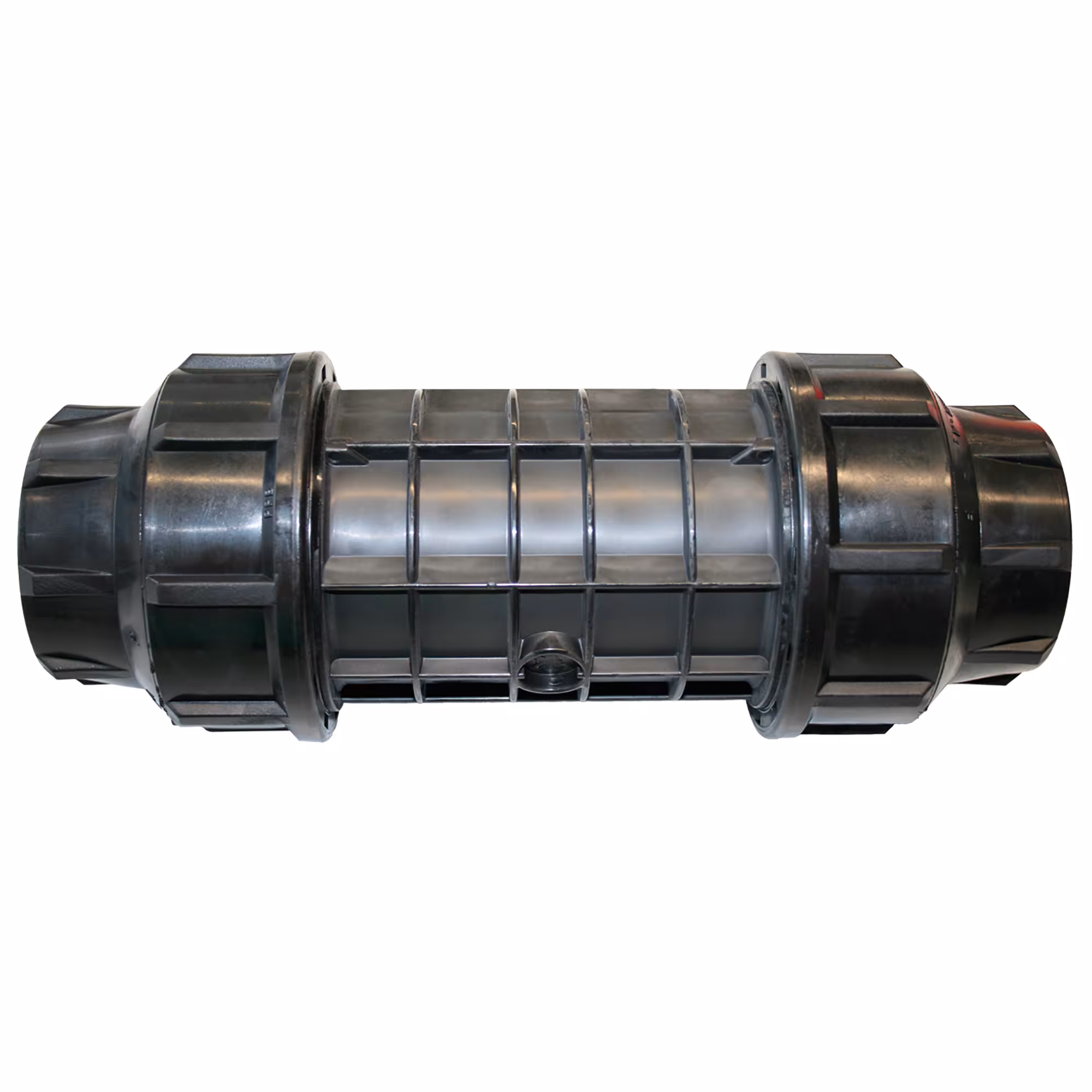 PE reparatiekoppeling Ø 32 mm x 32 mm van Gebo PE-reparatiekoppelingen, PE-buis-kunststoffittingen, art.nr. 15032K0032