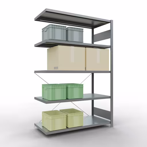 Insteeksysteem opzetplank 2000x1300x600 mm, type 250 kg, verzinkt van Schulte Lagertechnik met het artikelnr. 12965-130