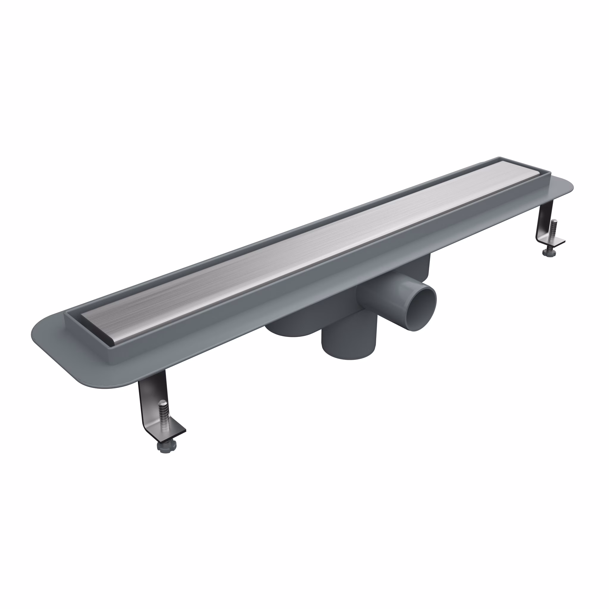 Ohne Text 3963687 MERT 300mm douchegoot Lineair roestvrij staal, geborsteld