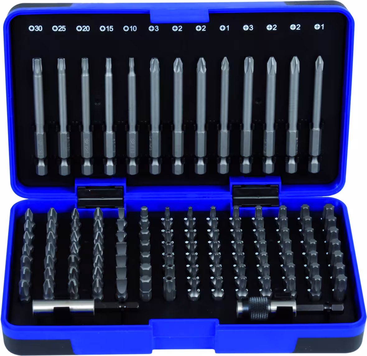 1/4" bitbox 113-delig, bits & bithouder, artikelnr. 8604