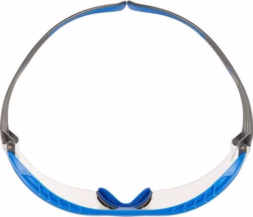 Veiligheidsbril SecureFit™ 400X EN 166 veren blauw/grijs, helder glas PC 3M