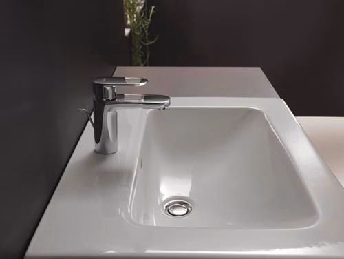 Hansgrohe ééngreeps wastafelmengkraan VERNIS Blend 100 met 1 1/4 inch Baduitloop chroom