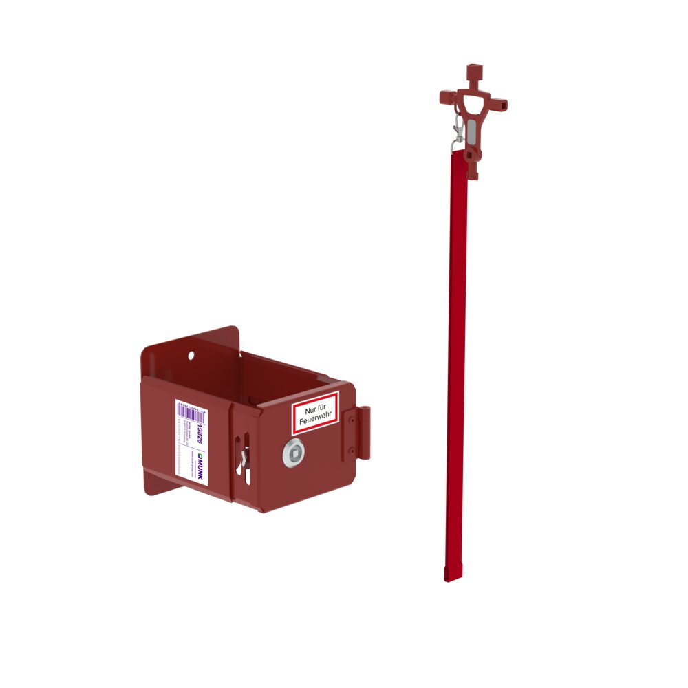 Munk ladderhouder, gepoedercoat RAL 3000, Master Key van Günzburger Steigtechnik Munk ladderhouder, gepoedercoat RAL 3000, Master Key, uit de categorie speciale ladders, professionele producten, artikelnummer 019828