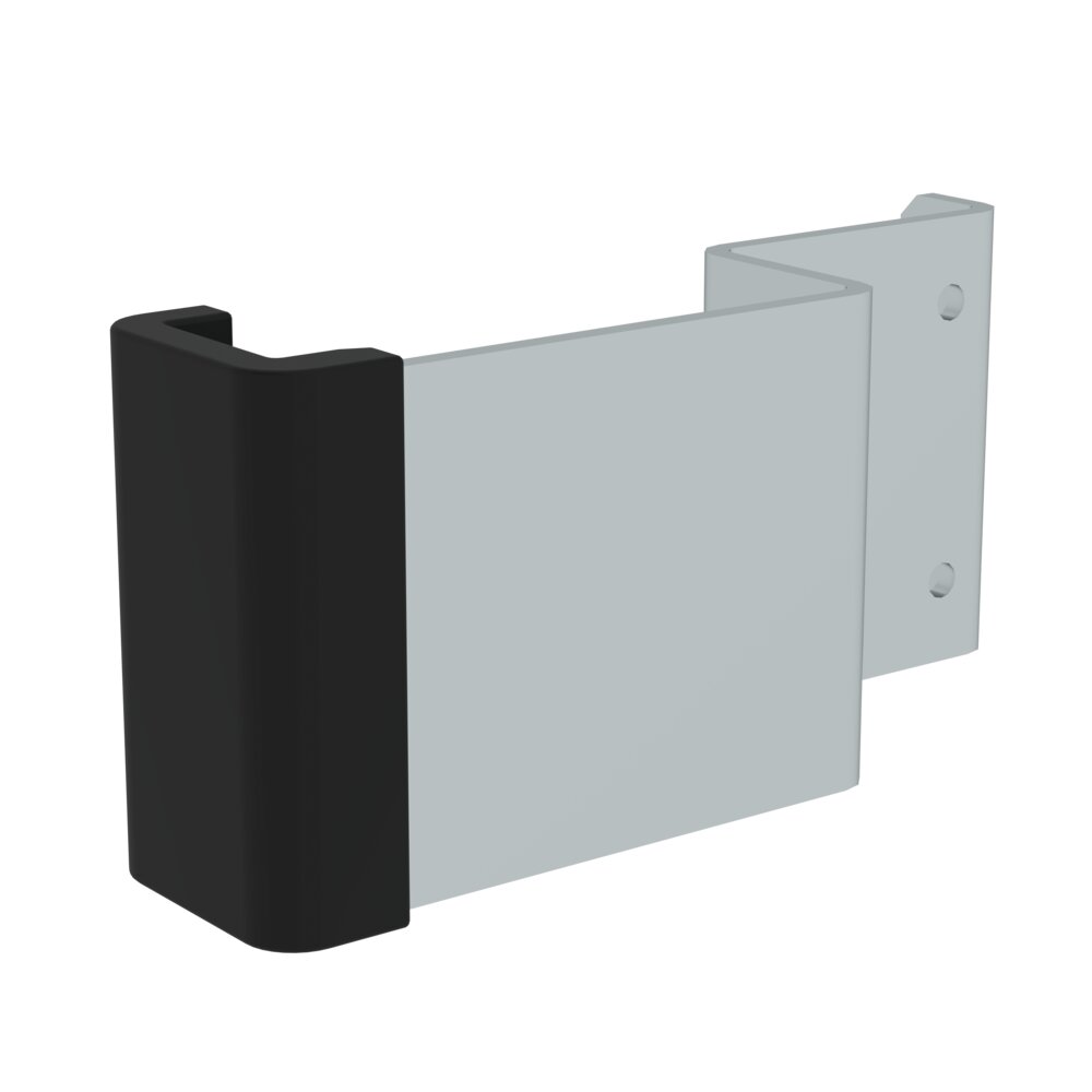 Munk bodemgeleidingsbeslag voor 2-delige touwladders 98x25 mm