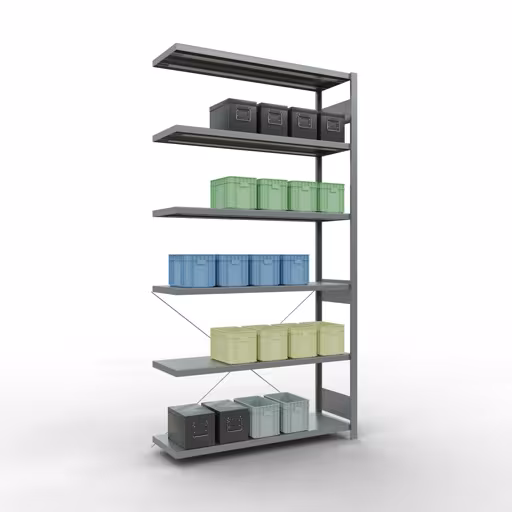 Productafbeelding nr. 12 van het artikel insteeksysteem opzetplank 2500x1300x400 mm, type 250 kg, verzinkt Figuur nr. 12 van het artikel steeksysteem opzetplank 2500x1300x400 mm, type 250 kg, verzinkt uit de steeksysteem productgroep van Schulte Lagertechnik