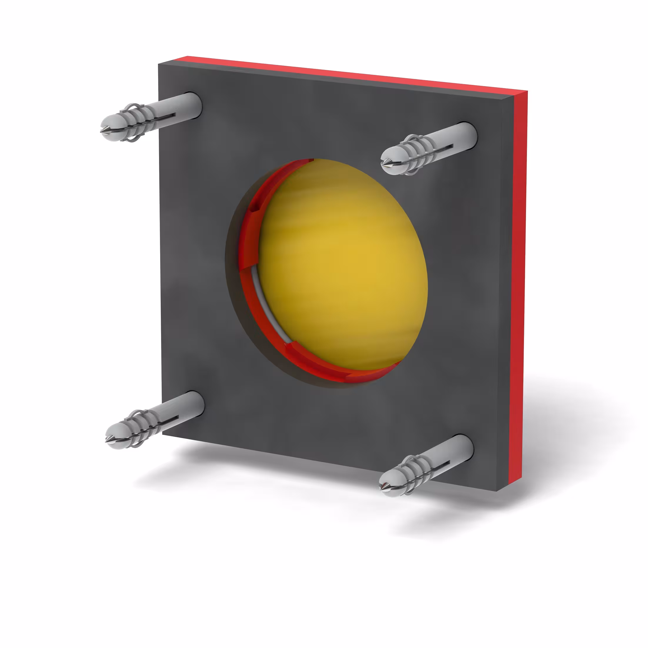UGA montageflens BKD90-AF-150/BE-A4 van het merk UGA System-Technik uit het assortiment muurdoorvoeren