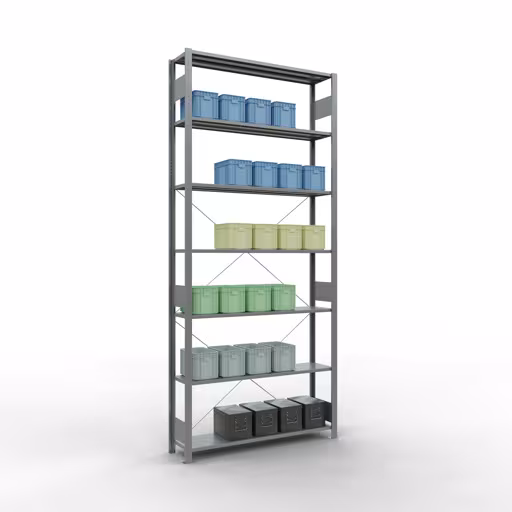 Productafbeelding nr. 12 van het artikel insteeksysteem basisplank 3000x1300x300 mm, type 150 kg, verzinkt uit het insteeksysteem assortiment van Schulte Lagertechnik
