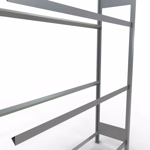 Aanbouwrek, wielen-/bandenrek, 2000 x 1500 x 400 mm, verzinkt, 3 opslagniveaus met 150 kg vakbelasting per niveau van Schulte Lagertechnik met artikelnr. 13913
