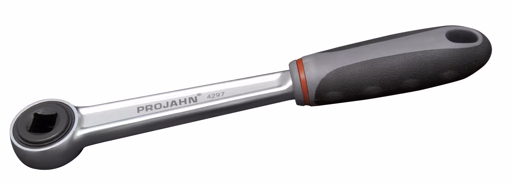 Omschakelratel 1/2" vierkant 4297 uit de categorie dopsleutelsets en losse onderdelen met GTIN 4000146429716 Doorsteekratel met grove vertanding Omschakelratel voor 1/2" vierkantaandrijving van het merk PROJAHN uit de categorie dopsleutelsets & losse onderdelen