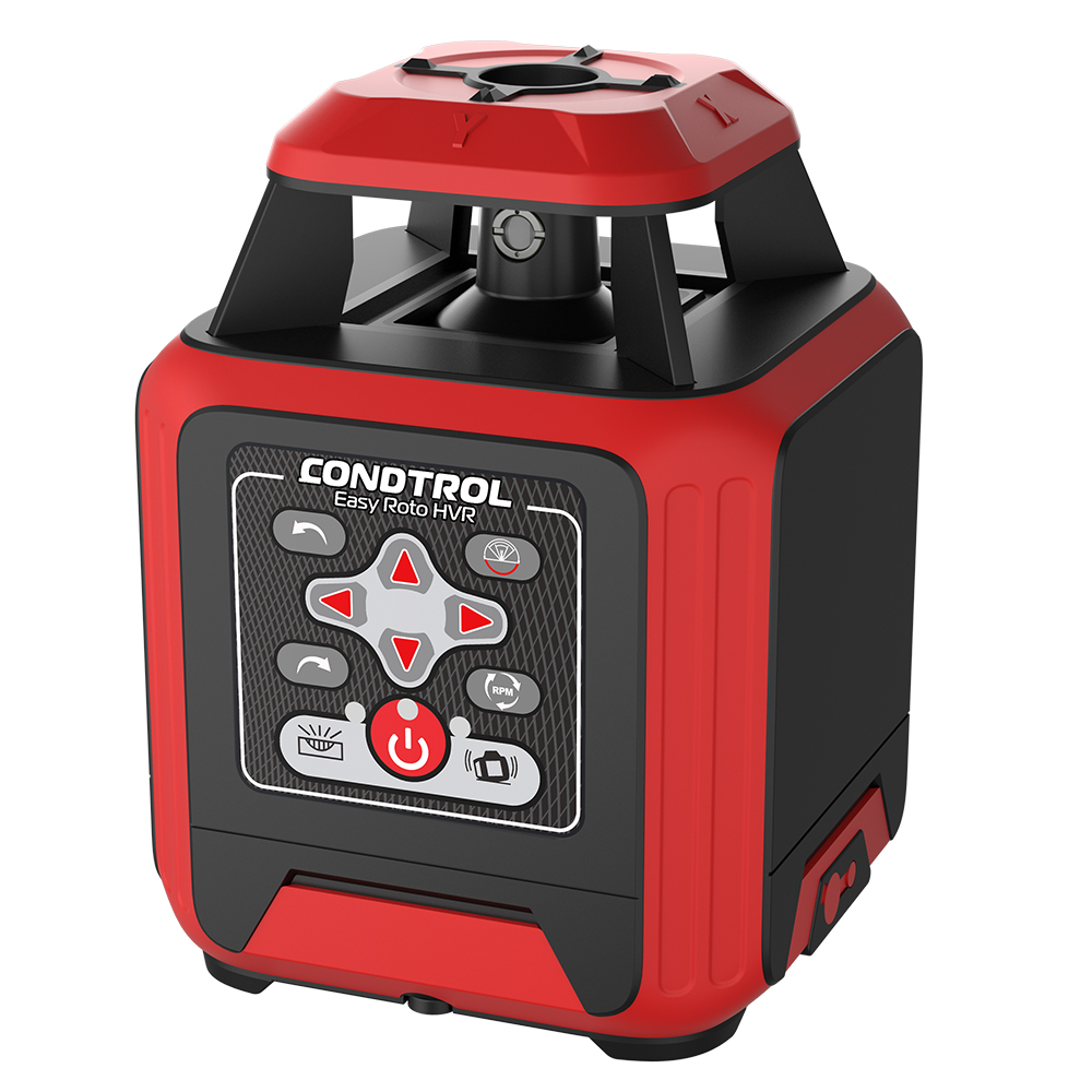 Ohne Text 847785 Horizontale en verticale rotatielaser met RODE laserstraal Easy Roto HVR