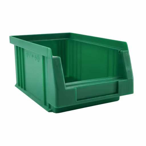 Andere weergave van het artikel zichtbare opbergdoos, dxbxh 164x105x75 mm, groen, polypropyleen uit de categorie schapplanken