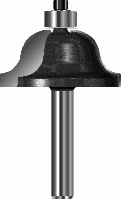 Profielfrees A met kogellager D 31,7 mm, L 44,8 mm, L2 13 mm van PROJAHN Profielfrees A met kogellager, boor, art.nr. 33213317