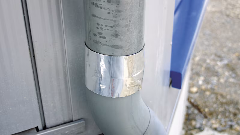 BT universele afdichtingstape 50 mm breed x 10 m, ALU-BLANK Aluminium