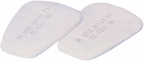 Stofmasker set 6223 - SET - A2P3R EN 140 met filter maat M 3M