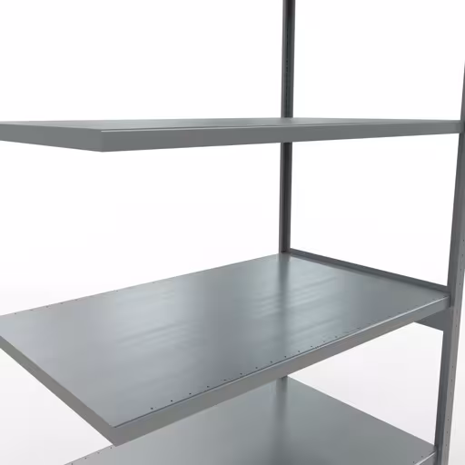 Figuur nr. 8 van het artikel aanbouwrekken, legbordstellingen, insteeksysteem MULTIplus250, 3000 x 1300 x 800 mm, 7 legborden, verzinkt uit de productgroep insteeksysteem van het merk Schulte Lagertechnik.