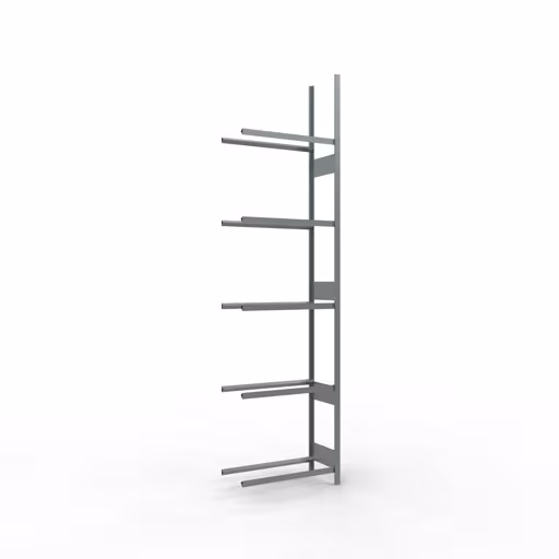 Figuur nr. 13 van het artikel aanbouwrek, wielen-/bandenrek, 3500 x 900 x 400 mm, verzinkt, 5 opslagniveaus met 150 kg vakbelasting per niveau uit de productgroep legbordstellingen van Schulte Lagertechnik