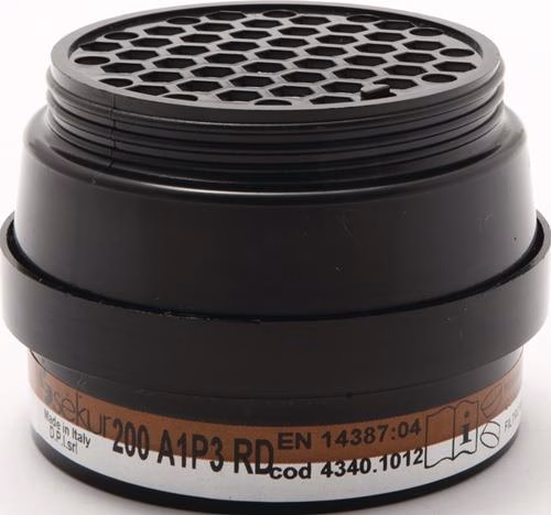 Combinatiefilter 200 A1-P3 voor EKASTU uit de categorie ademhalingsmaskers en filters met artikelnummer 4000370793