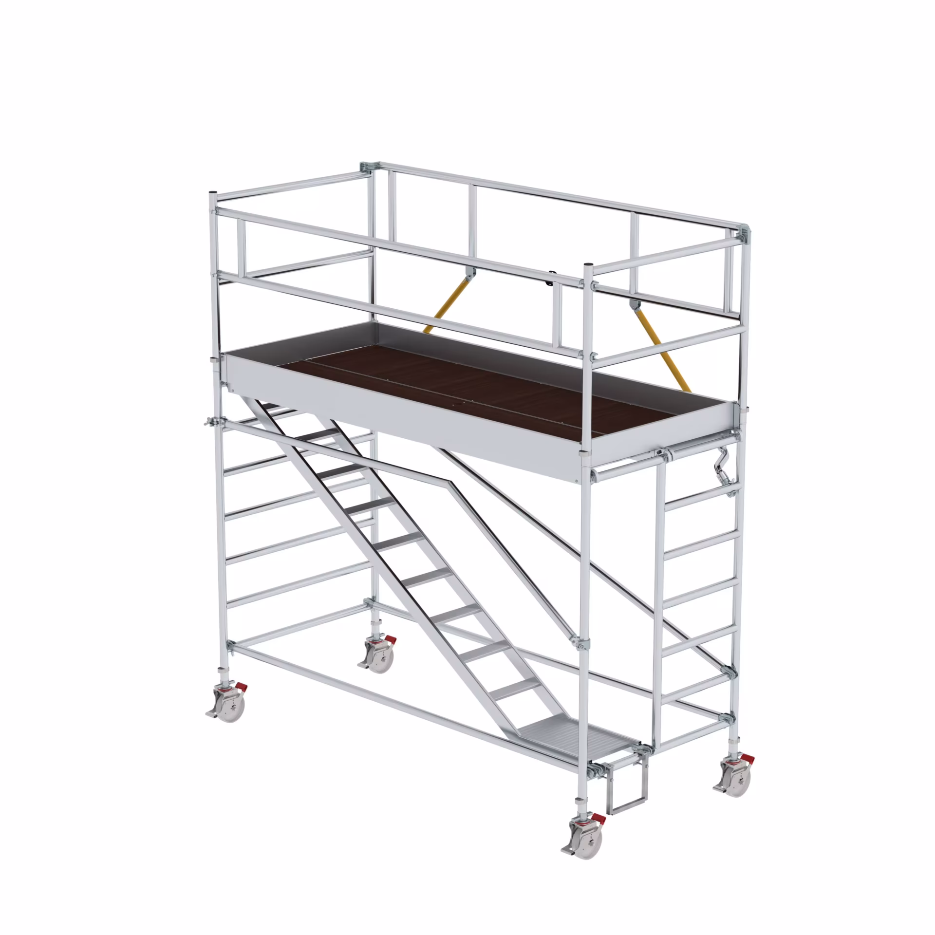 Rolsteiger SG 1,35 x 3,0 m met schuine treden platformhoogte 2,51 m van Munk met art.nr. 167121