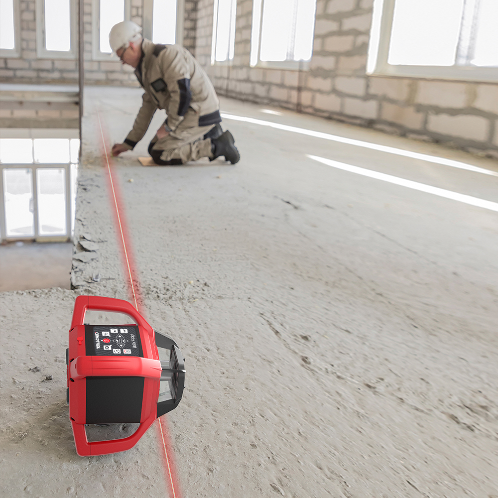 Ohne Text 847719 Horizontale en verticale rotatielaser met RODE laserstraal Roto HVR