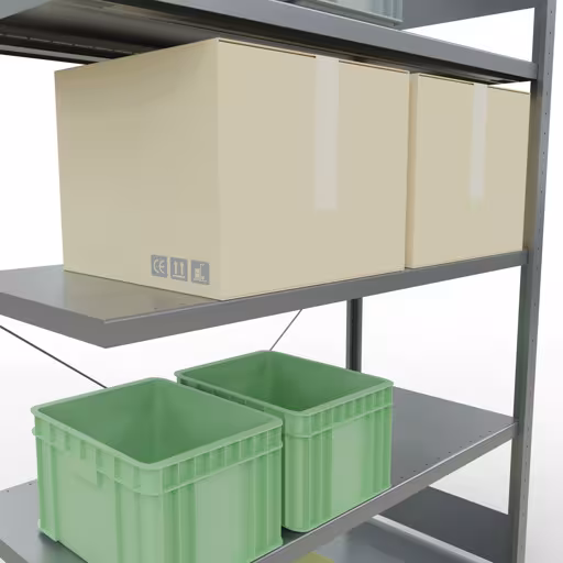 Extra afbeelding van het artikel insteeksysteem opzetplank 2000x1300x600 mm, type 250 kg, verzinkt vanaf opzetplank