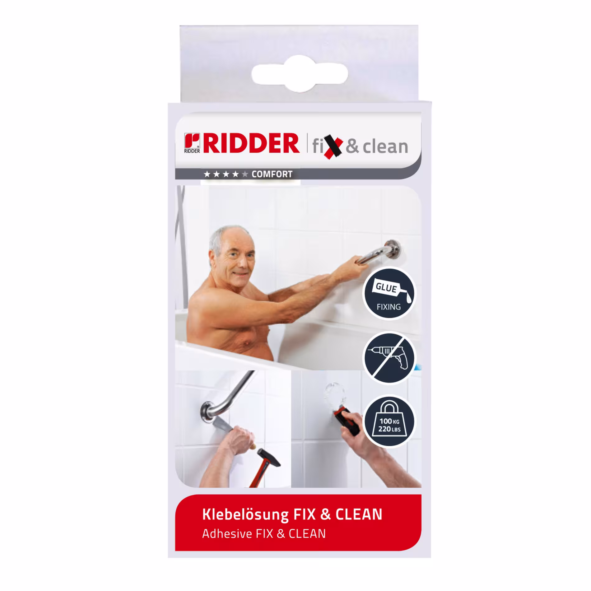 Een andere weergave van het artikel Fix & Clean montagelijm, wit uit de categorie badkamerinrichting & sanitair