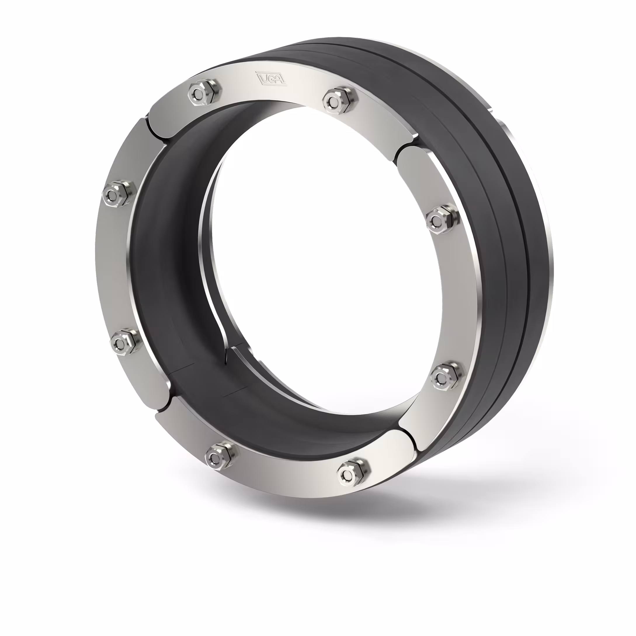 Ring-ruimteafdichting WR 60mm RRD-WR100/G/60/V2A/EPDM 1 x 50 mm uit de categorie ringvormige ruimteafdichting met GTIN 4251582404724 Ring-space seal WR 60mm van het merk UGA System-Technik uit de categorie ringvormige space seals