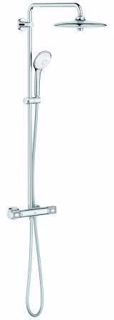 GROHE Euphoria 260 27296_3 wandgemonteerd CoolTouch chromen thermostaat douchesysteem uit de categorie Douchesets/Systemen/Accessoires met artikelnummer 6000695748