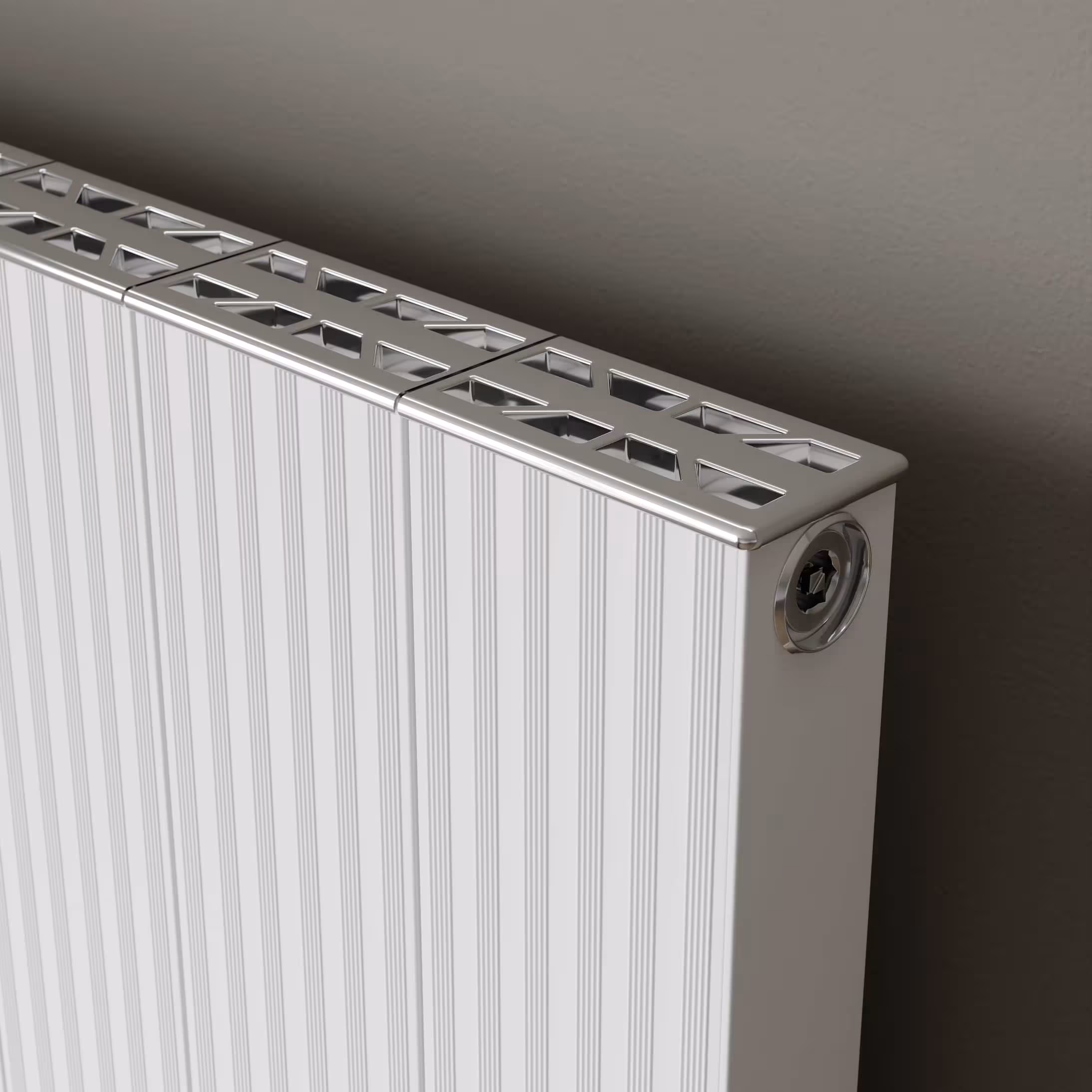 Aluminium radiator Valeo middenaansluiting wit van het merk Ximax uit de categorie aluminium radiator