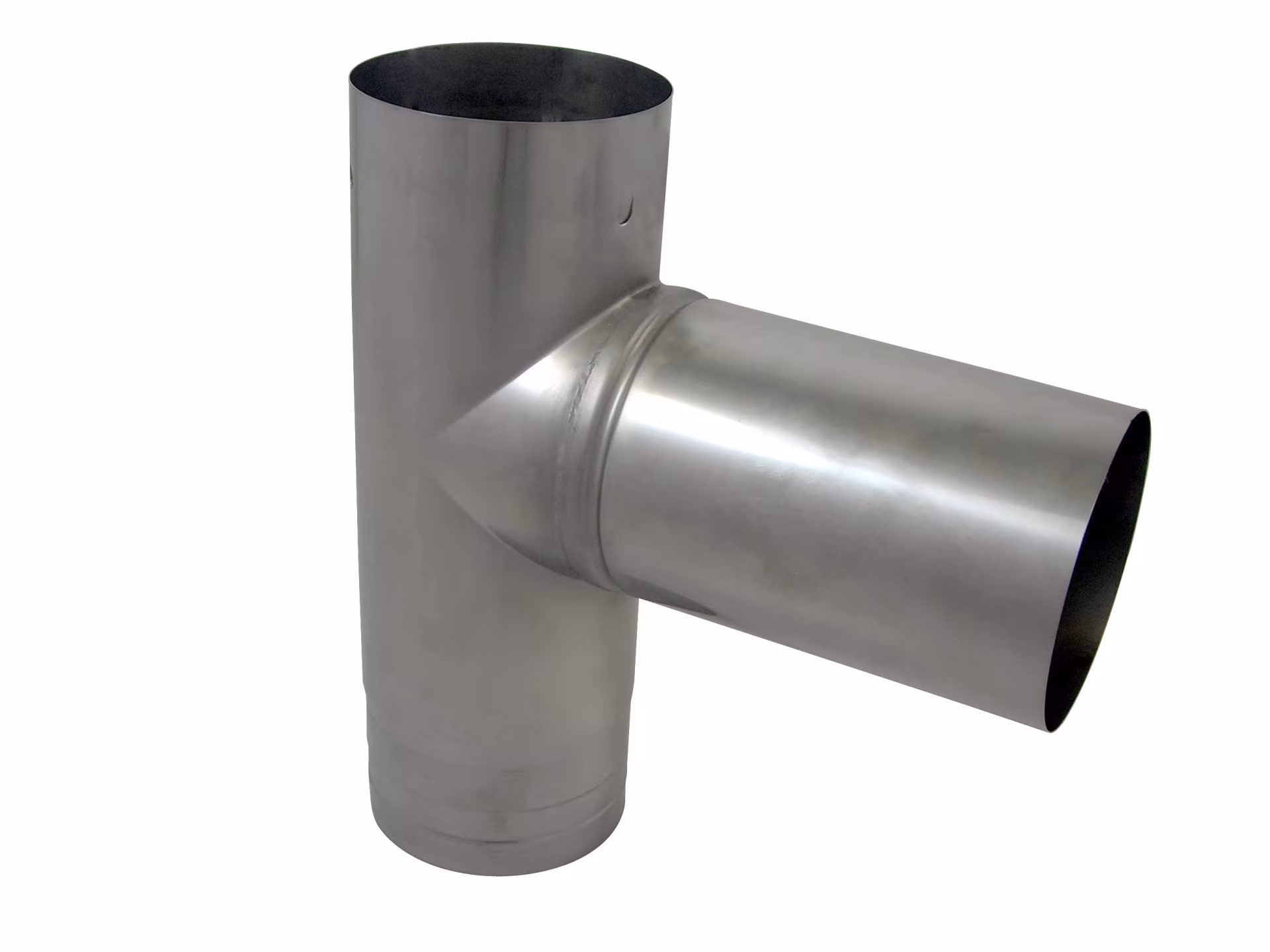 Enkelwandige EW-FU verbrandingsaansluiting 90° D600 uit de categorie RVS enkelwandige rookgassysteem met artikelnr. 670635