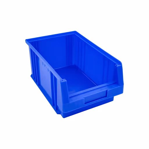 Andere weergave van het artikel zichtbare opbergdoos, dxbxh 330x213x150 mm, blauw, polypropyleen uit de categorie schapplanken