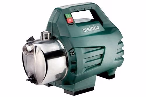 Tuinpomp P 4500 Inox 4500 l/u 48m 4,8 bar 1300W VA 25,4 mm (1 inch) binnendraad METABO van het merk Metabo Tuinpomp P 4500 Inox 4500 l/u 48 m 4,8 bar 1300 W VA 25,4 mm (1 inch) binnendraad METABO uit de categorie tuinwaterpompen met artikelnummer 4684508006