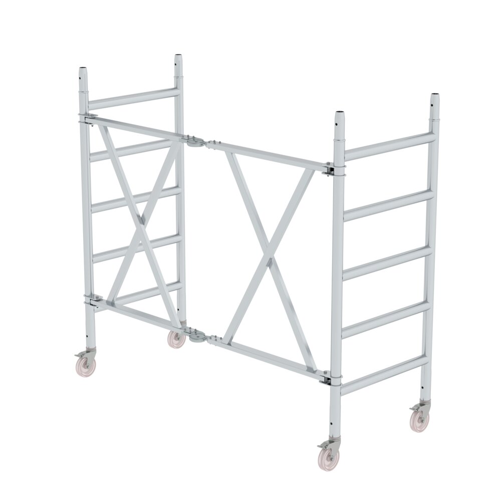 Munk vouwframe-unit met zwenkwielen en vergrendelbare rem voor 115301 van Günzburger Steigtechnik Munk vouwframe-unit met zwenkwielen uit de categorie rolsteigers, artikelnummer 027945