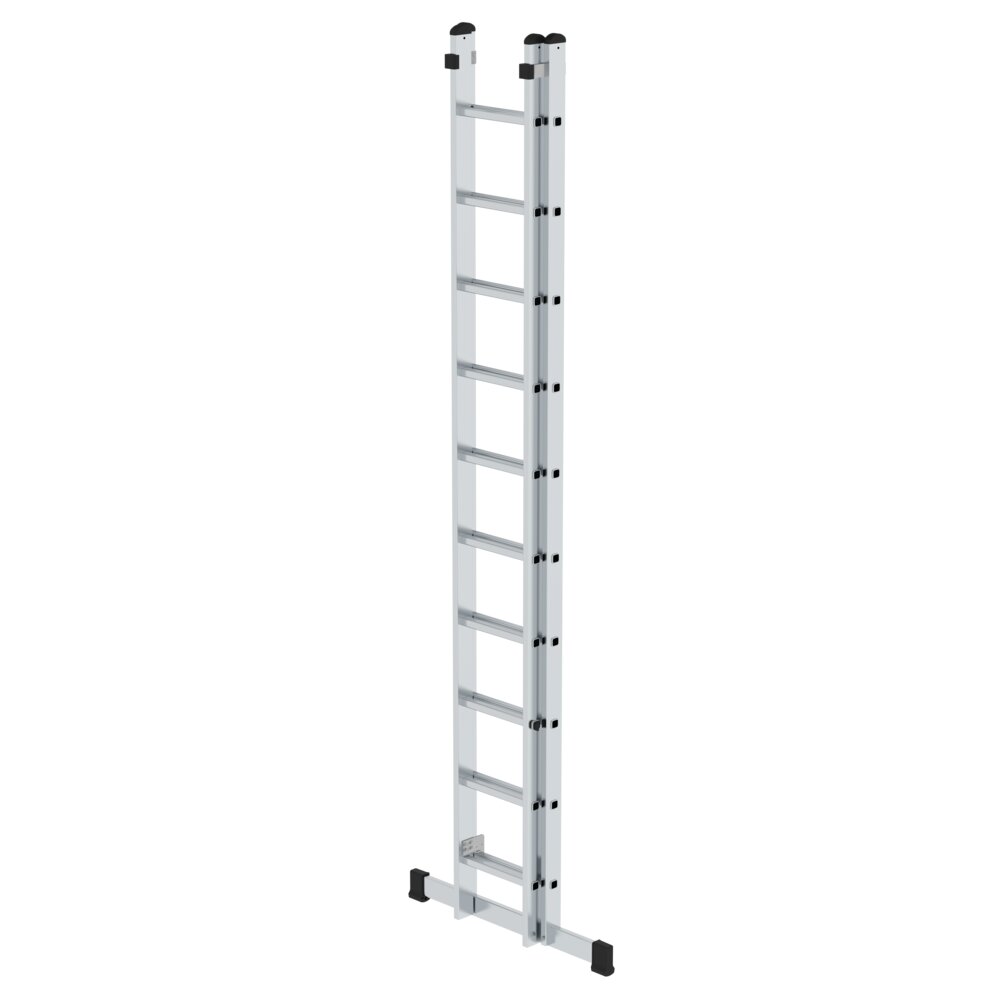 Munk 2-delige uitschuifladder met standaard traverse 2x10 sporten