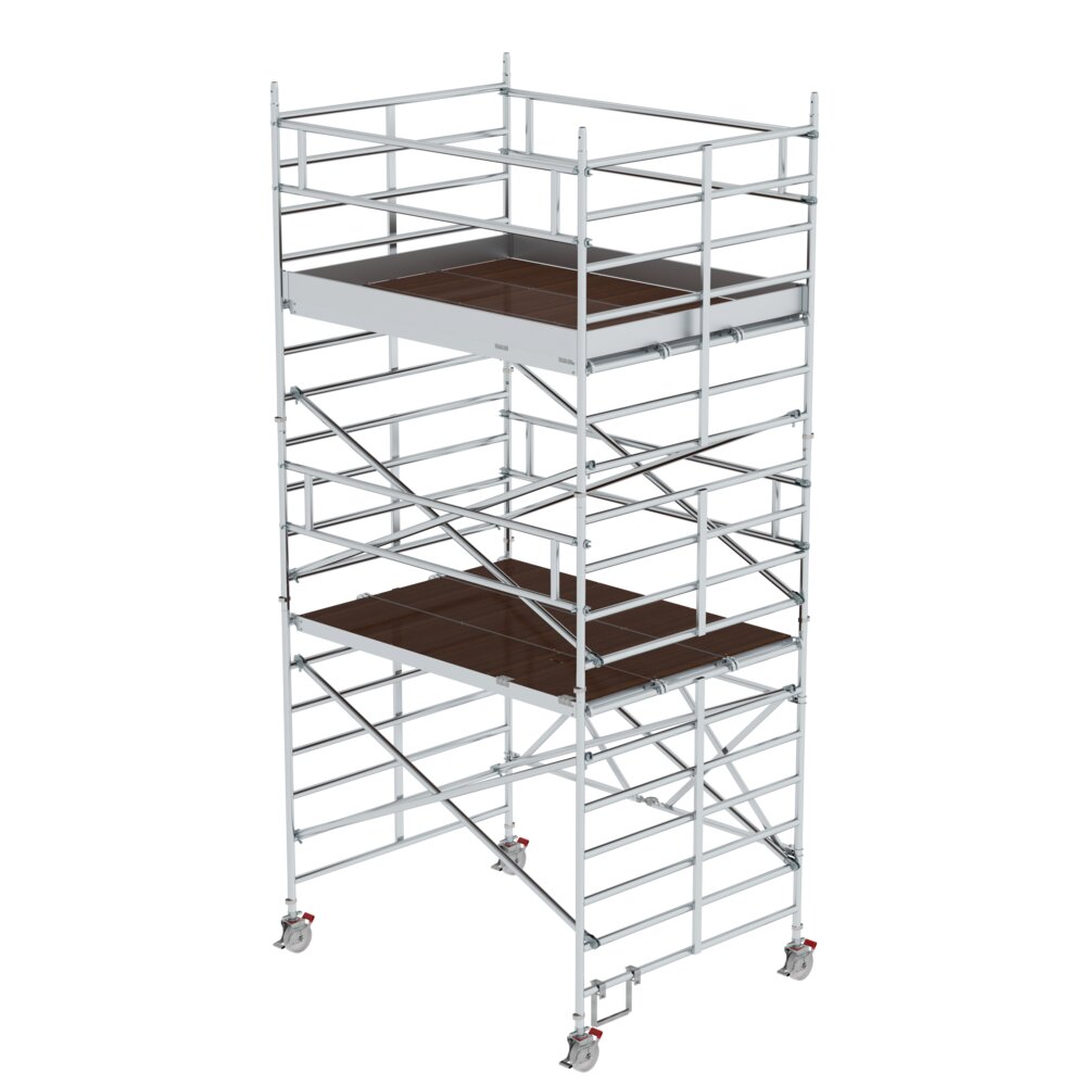 Munk vouwsteiger met drievoudig platform uit de categorie Vouwsteigers met artikelnummer 115544