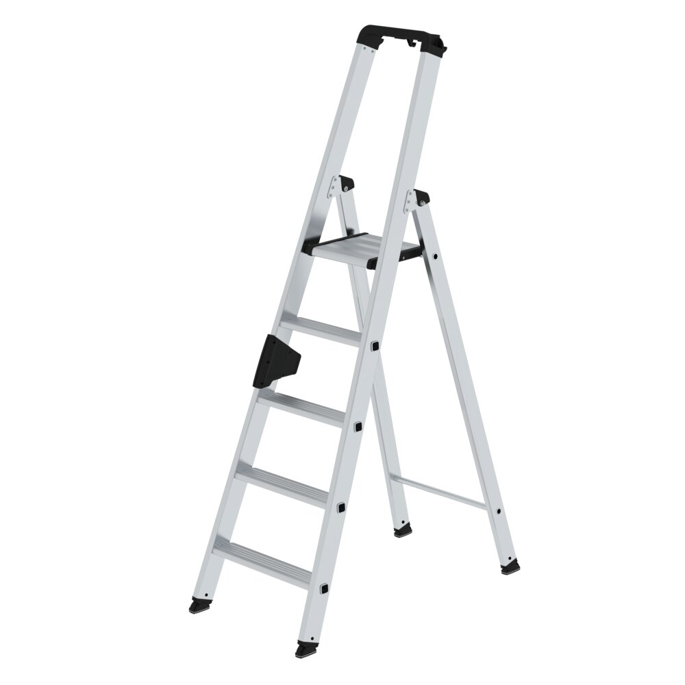Munk-trapladder, enkelzijdig toegankelijk, 5 treden, van Günzburger Steigtechnik Munk trapladder, enkelzijdige toegang, uit de categorie trapladders, artikelnummer 040105