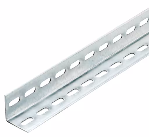 Hoekprofiel 35x35x1,5 mm, 2300 mm, verzinkt, schroefbaar van Schulte Lagertechnik uit het assortiment schroefsystemen