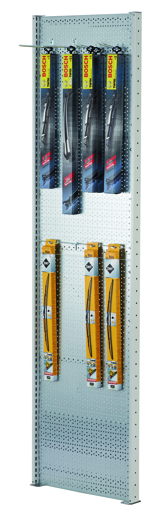 Geperforeerde wandhaak, type 3, 200 mm, blank verzinkt met GTIN 4004514206428 Geperforeerde wandhaak, type 3, 200 mm, blank verzinkt van Schulte Lagertechnik met art.nr. 12492