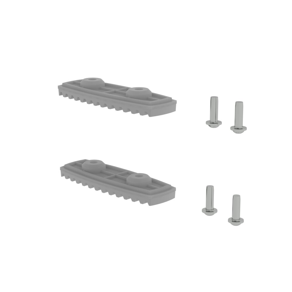 Munk nivello® bodemplaat voor gladde oppervlakken voor stijlhoogte 85/98 mm van Günzburger Steigtechnik Munk Nivello® grondplaat voor gladde oppervlakken uit de categorie accessoires en reserveonderdelen voor hoogwerkers met artikelnummer 019212